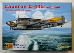 Thumbnail RS MODELS 92174 CAUDRON C-445 GOELAND - LUFTWAFFE   SLOVAK SERVICE