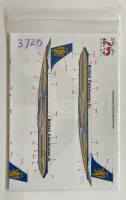 Thumbnail DISCOUNT DECALS 3725. STS44260 26 DECALS BRITISH CALEDONIAN BOEING 707-320C