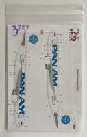 Thumbnail DISCOUNT DECALS 3727. STS44367 26 DECALS PAN AM AIRBUSA310-221