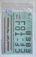 Thumbnail THUNDERBIRD MODELS 3739. 72-009 TRANS-CANADA AIR LINES DOUGLAS DC-3