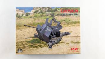 Thumbnail ICM 35717 2 CM FLAK 38 WWII GERMAN AA GUN