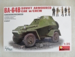 Thumbnail MINIART 35097 BA-64B SOVIET ARMOURED CAR WITH CREW