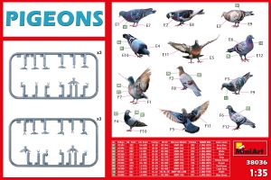 Thumbnail MINIART 38036 PIGEONS 