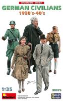 Thumbnail MINIART 38075 GERMAN CIVILIANS 1930S-40S RESIN HEADS