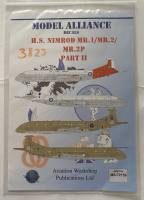 Thumbnail MODEL ALLIANCE 3823. MA-72159 H.S. NIMROD MR.1/MR.2/MR.2P PART II