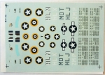 Thumbnail MICROSCALE 653. 72-286 SPITFIRES IN US SERVICE