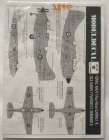 Thumbnail DISCOUNT DECALS 3846. NO 18 MODEL DECAL ROYAL NAVY GANNET 4