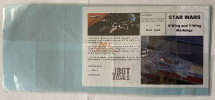 Thumbnail DISCOUNT DECALS 3885. 08-08 JBOT DECALS STAR WARS X-WING AND Y-WING MARKINGS
