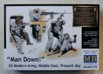 Thumbnail MASTERBOX 35170 MAN DOWN US MODERN ARMY MIDDLE EAST PRESENT DAY