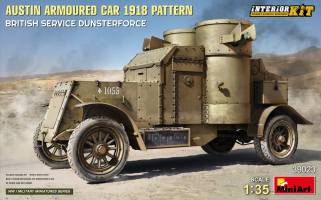Thumbnail MINIART 39023 AUSTIN ARMOURED CAR 1918 PATTERN BRITISH SERVICE DUNSTERFORCE