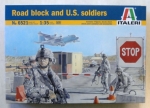 Thumbnail ITALERI  6521 ROAD BLOCK   US SOLDIERS