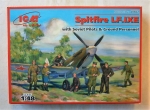 Thumbnail ICM 48802 SPITFIRE LF.IXE WITH PILOTS   GROUNDCREW