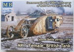 Thumbnail MASTERBOX 72002 Mk.I FEMALE BRITISH TANK SOMME BATTLE PERIOD