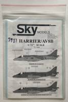 Thumbnail SKY MODELS 3981. 72-044 HARRIER/AV8B