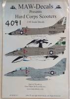 Thumbnail DISCOUNT DECALS 4041. MAW DECALS 48-MAW-0I5 HARD CORPS SCOOTERS YELLOWHAMMER MODELS