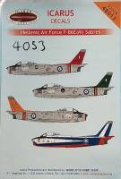 Thumbnail ICARUS 4053. 48013 HELLENIC AIR FORCE F-86E M SABRES
