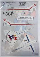 Thumbnail DISCOUNT DECALS 5961. 48-111 MIRAGE IIIR N317 ER 1/33  BELFORD  1986 