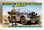Thumbnail ACE 72289 DESERT FOXS Kfz.21 WITH ROMMEL FIGURE