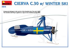 Thumbnail MINIART 41014 CIERVA C.30 WITH WINTER SKI