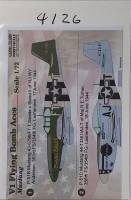 Thumbnail DISCOUNT DECALS 4126 72-286 PRINT   SCALE V1 FLYING BOMB ACES