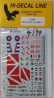 Thumbnail DISCOUNT DECALS 4139. HI-DECAL LINE 72-044 MIG-29 A/B/G FULCRUM