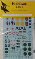 Thumbnail DISCOUNT DECALS 4141. HI-DECAL LINE 72-028 MIG-25 FOXBAT A/E