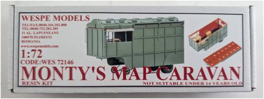 Thumbnail WESPE MODELS WES 72146 MONTYS MAP CARAVAN