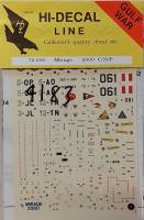Thumbnail DISCOUNT DECALS 418372-016 HI-DECAL LINE MIRAGE 2000 C/N/P