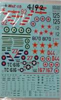 Thumbnail DISCOUNT DECALS 4192.  PRINT SCALE 72-076 MIG-15