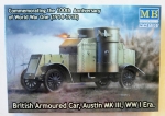 Thumbnail MASTERBOX 72007 BRITISH ARMOURED CAR AUSTIN Mk.III WWI ERA