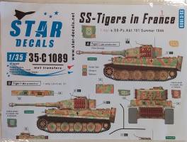 Thumbnail Star Decals 4213. 35-C1089 SS-TIGERS IN FRANCE 