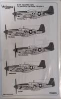 Thumbnail DISCOUNT DECALS 4339. 48024 WAIRBIRD DECALS 332ND FQ P-51C/D