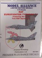 Thumbnail MODEL ALLIANCE 4362. MAS-729003 EUROFIGHTER TYPHOON T1 FEATURING THE FIRST TWO RAF SQUADRONS