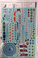 Thumbnail DISCOUNT DECALS 4382. 72-025 BEGEMOT CYXOU CY-27 Flanker Family