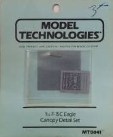 Thumbnail UNKNOWN MAKE MT0041 F-15C EAGLE CANOPY DETAIL SET