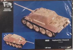 Thumbnail VERLINDEN PRODUCTIONS 1833 JAGDPANTHER ZIMMERIT TAMIYA