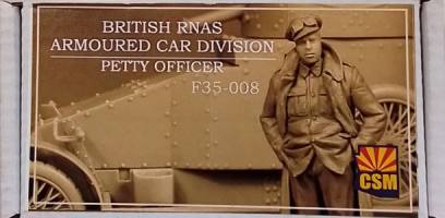 Thumbnail COPPER STATE MODELS F35-008 ARMOURED CAR DIVISION PETTY OFFICER