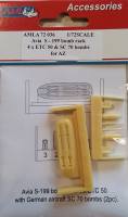 Thumbnail AML AMLA 72 036 AVIA S - 199 BOMB RACK 4X ETC 50   SC 70 BOMBS FOR AZ