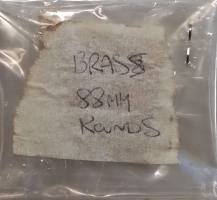 Thumbnail UNKNOWN MAKE BRASS 88MM ROUNDS