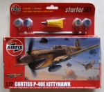 Thumbnail AIRFIX 50078 CURTISS P-40E KITTYHAWK STARTER SET