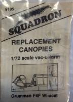 Thumbnail SQUADRON MODELS 9105 REPLACEMENT CANOPIES GRUMMAN F4F WILDCAT