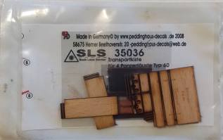 Thumbnail UNKNOWN MAKE 35036 TRANSPORTKISTE FUR 4 PANZERAUSTE TYP 60