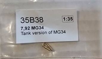 Thumbnail UNKNOWN MAKE 35B38 7 92 MG34 TANK VERSION OF MG34