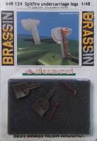 Thumbnail EDUARD 648 124 SPITFIRE UNDERCARRIAGE LEGS