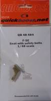 Thumbnail QUICKBOOST.NET QB 48 484 F-5E SEAT WITH SAFETY BELTS