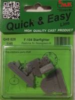 Thumbnail CMK Q48 028 F-104 STARFIGHTER RADOME FOR HASEGAWA KIT