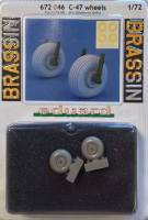Thumbnail EDUARD 672 046 C-47 WHEELS