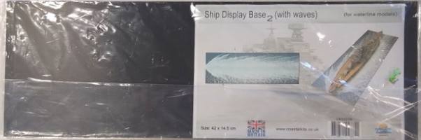 Thumbnail UNKNOWN MAKE SHIP DISPLAY BASE 2  WITH WAVES 