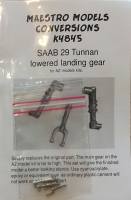 Thumbnail MAESTRO MODELS K4845 SAAB 29 TUNNAN LOWERED LANDING GEAR