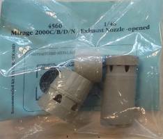 Thumbnail AIRES HOBBY MODELS 4560 MIRAGE 2000C/B/D/N EXHAUST NOZZLE OPENED